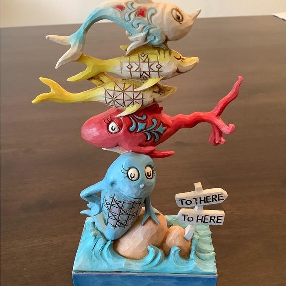 One Fish Two Fish Figurine by Jim Shore - Picture 2 of 4